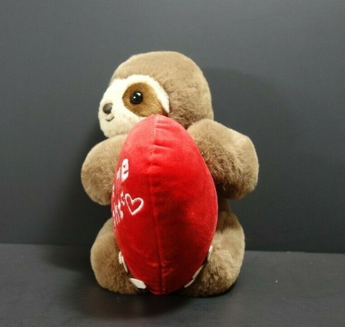 Aurora Hold Me Tight Sloth Plush Animal Brown Cream Retired 2020 8” - Picture 3 of 8