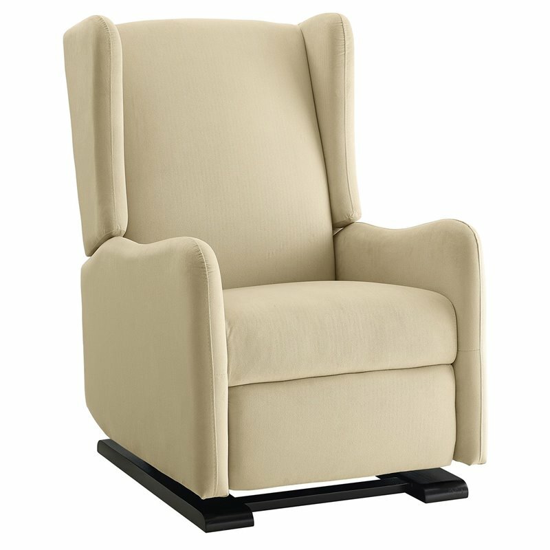 baby relax rylee wingback gliding recliner