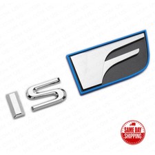 For Lexus Trunk Lid Is F Isf Letter Logo Badge Decal Emblem Car F-sport Chrome For Lexus Trunk Lid Is F Isf Letter Logo Badge Decal Emblem Car F-sport Chrome