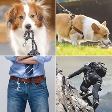 Stainless Steel Double Ended Hook Ended Hook Eye Bolt Snap Hook  Clasp