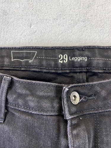 Levi’s Legging Women’s Size 29 Black Stretch Skinny - Picture 5 of 18