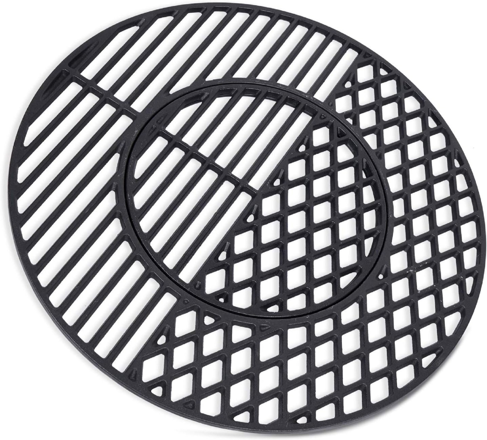 Cast Iron Round Grill Grate 21.5" for Weber 22.5" Inch Kettl