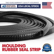 Moulding Black Rubber U Channel Edge Trim Length 20 Feet-soundproof Crashproof Moulding Black Rubber U Channel Edge Trim Length 20 Feet-soundproof Crashproof