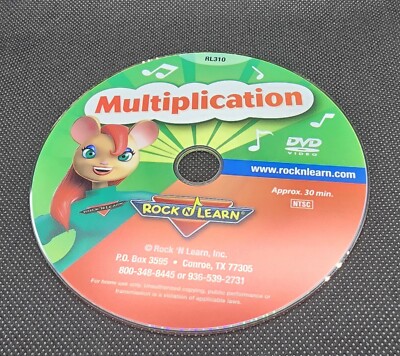 Rock N Learn Math Lot: Multiplication, Fractions, & Division