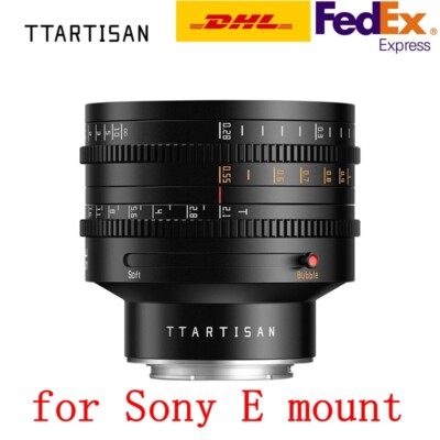 TTArtisan 35mm T2.1 Dual Bokeh Cine Lens Full Frame Standard Prime Lens for Sony