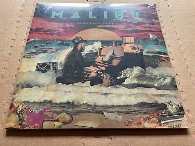NEW SEALED Anderson .Paak - Malibu CLEAR / BLUE Vinyl 2xLP