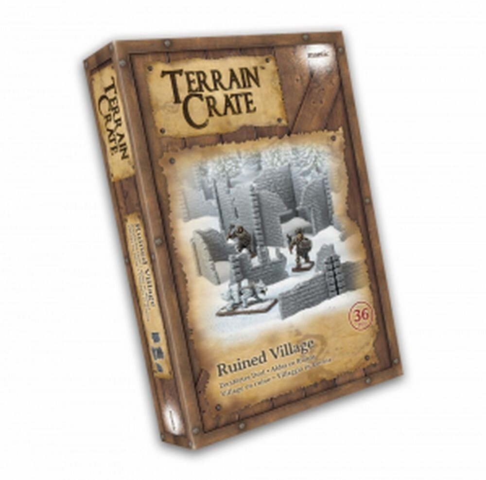 Terraincrate: Ruined Village Mantic Entertainment Brand New MGTC209