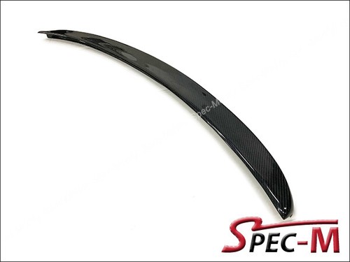 FOR 2017+ AUDI A4 B9 S STYLE HIGHKICK DUCKBILL CARBON FIBER TRUNK LID SPOILER - Bild 2 von 2