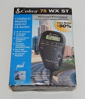 Unused Cobra 75 Wx St In Box Compact Remote Mount Cb Radio R10120 Unused Cobra 75 Wx St In Box Compact Remote Mount Cb Radio R10120