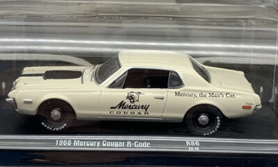 Mercury Cougar R-Code 1968 Limitiert auf 9.600 Stück M2 im Maßstab 1:64 NEU