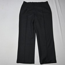 Tom James 36x32 Gray Stripe Superfine All Season Wool Mens Dress Pants