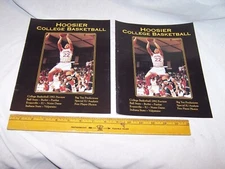 Two 1992 HOOSIER COLLEGE BASKETBALL Preview - IU Indiana University