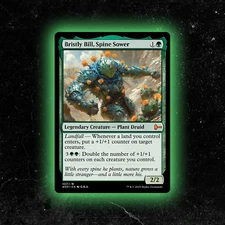 Bristly Bill, Spine Sower - Custom Magic: The Gathering Card - High-Quality