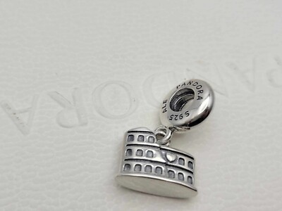 Authentic Pandora Charm The Colosseum Rome Dangle Travel Italy