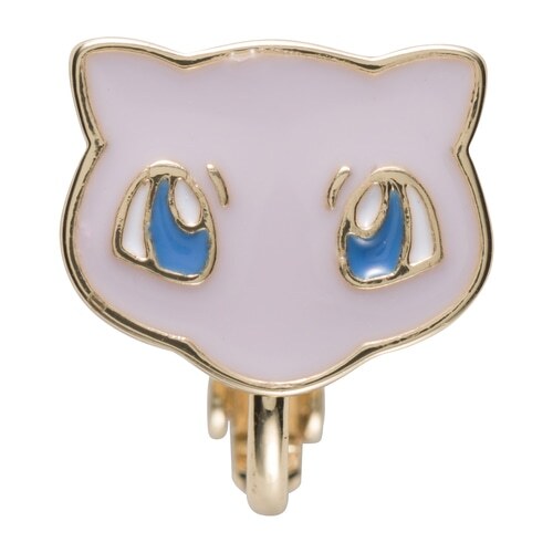 Pokemon Center Original Face Earrings - Clips Earrings ver. #3 Mew 1 pc