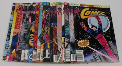 the Comet #1-18 FN/VF complete series + Annual - newsstand variants set