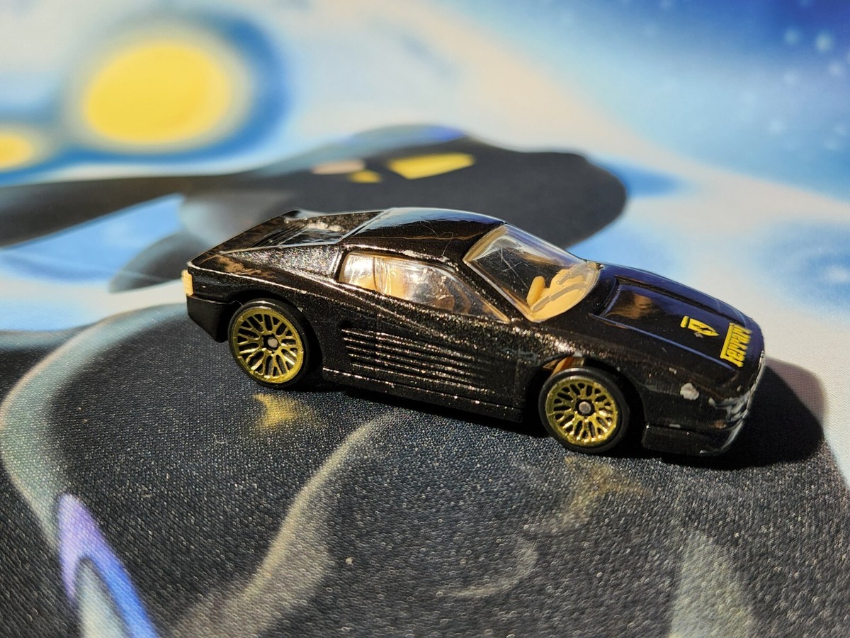 Hot Wheels Ferrari Testarossa 1986 Black Rare | eBay