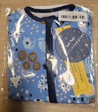 Little Sleepies Hanukka Lights Zippy Size 3-6mo