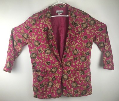 pink blazer size 16