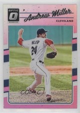 2017 Panini Donruss Optic Pink Prizm Andrew Miller #92 t5e