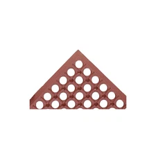 NOTRAX 6LUL5 Drainage Mat,Red wBlkBrdr,3 ft.x5 ft. 6LUL5