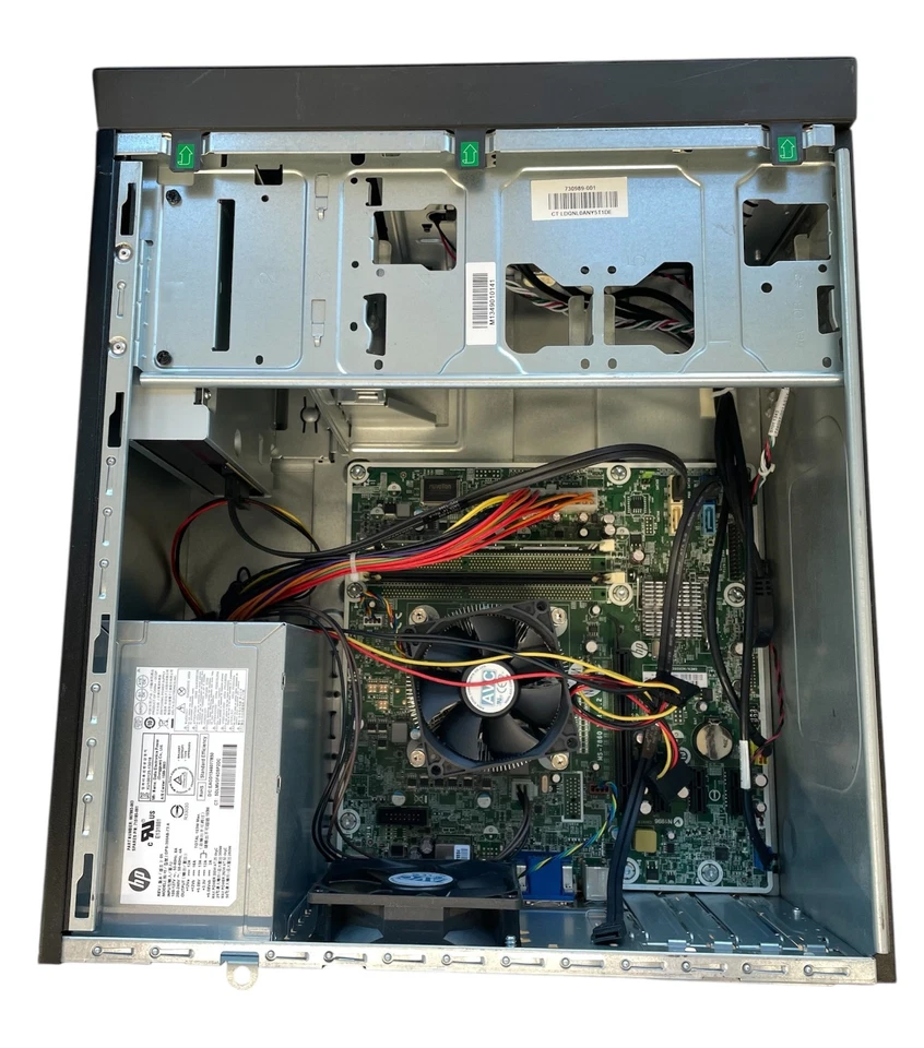 HP ProDesk 400 G1 Desktop Tower - Intel Core i3, 3.40GHz - 4GB RAM, NO HD (E598) - Image 3 of 4