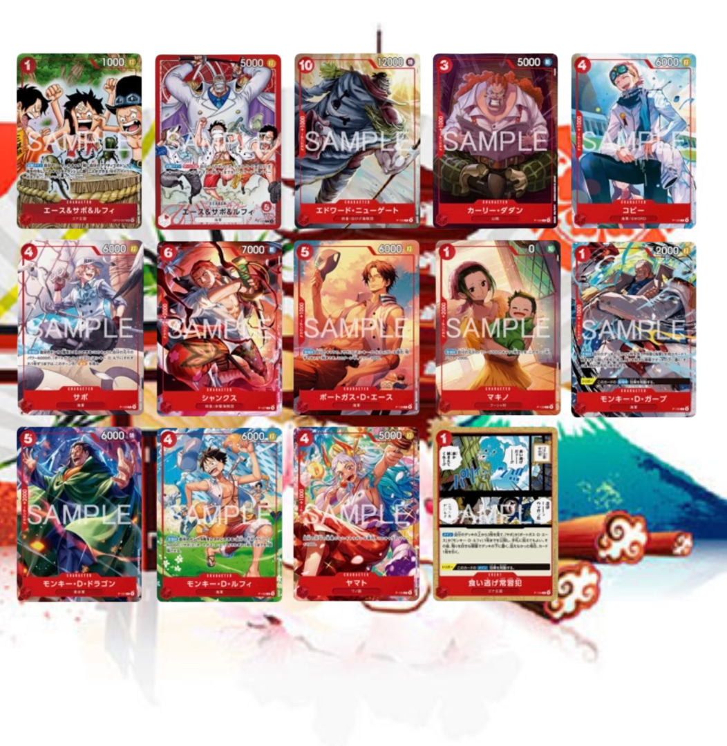 PreSale Luffy What-If Decks Limited Japanese One Piece Card Weekly