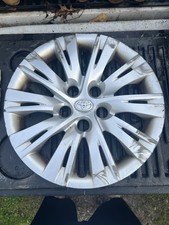Curb Rash 2012 2013 2014 Toyota Camry 16 Used Wheel Cover Hub Cap 61163 Curb Rash 2012 2013 2014 Toyota Camry 16 Used Wheel Cover Hub Cap 61163