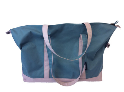 Samsonite Blue Pink Zippered Ladies Large Bag Made in China 74364 442KC-39