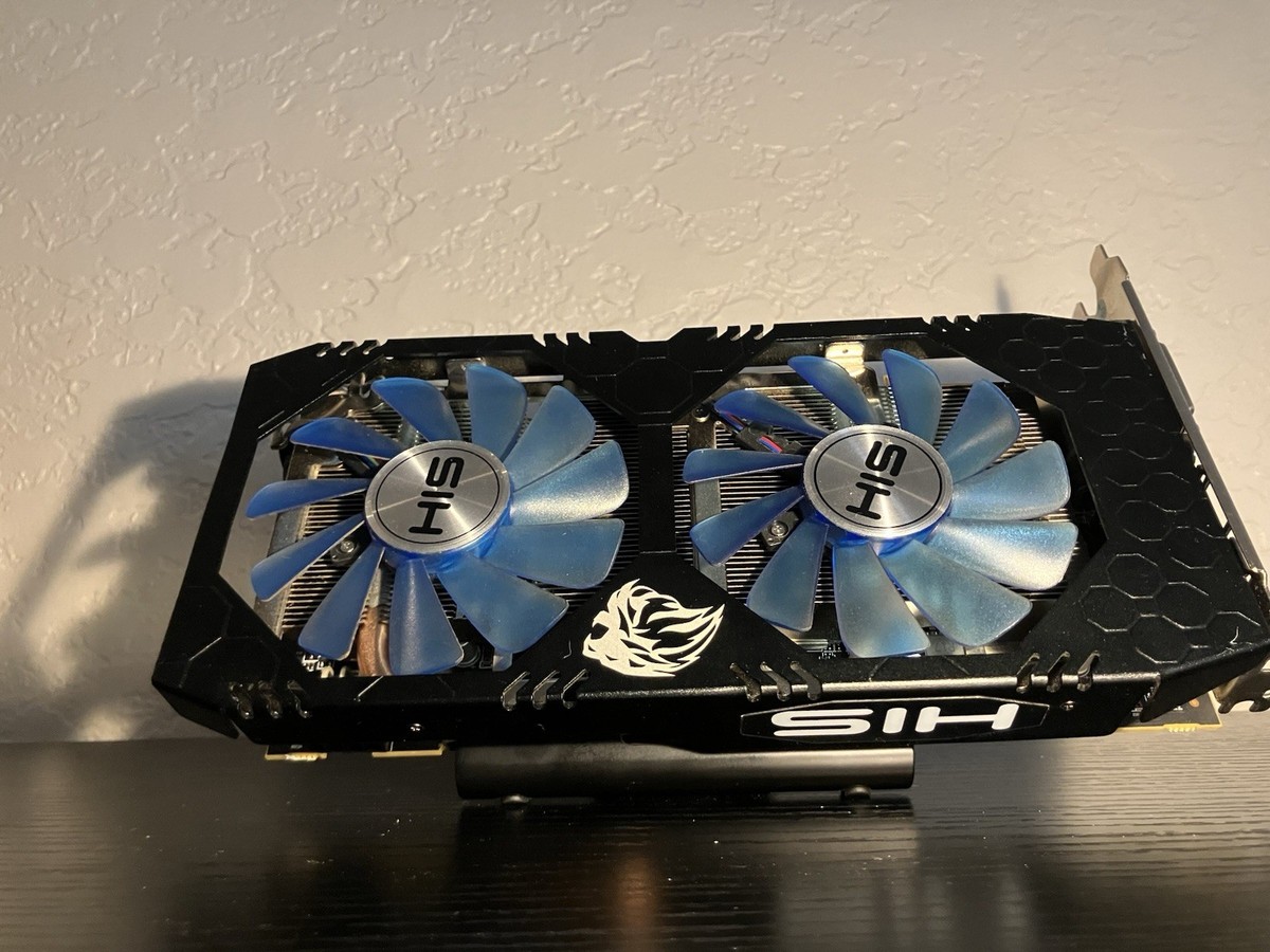 HIS Radeon RX 570 4GB IceQ X² OC GDDR5 Graphics Card RX-CYBERB VF