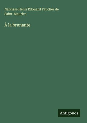 Narcisse Henri Édouard Faucher de Saint-Maurice | À la brunante | Buch (2025)