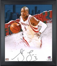 Steve Francis Houston Rockets Signed In Foucus Photo