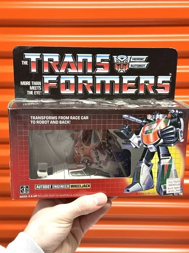 ✨Vintage Transformers G1 Wheeljack Hasbro 1984 Car And Original Box HTF! RARE✨
