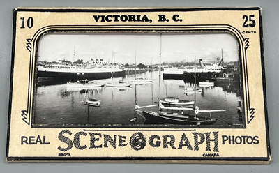 Set of 10 VTG Souvenir Scene O Graph Real Photos RPPC Victoria B.C.
