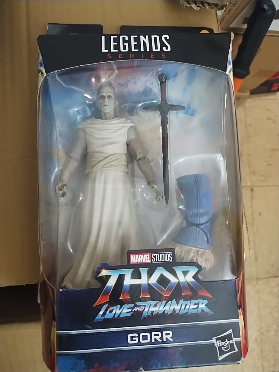 Marvel Legends Series – Action Figure Gorr Il Macellatore Di Dei 15 Cm – Da Thor Comics – Con Accessori – Hasbro – Collezionismo Marvel