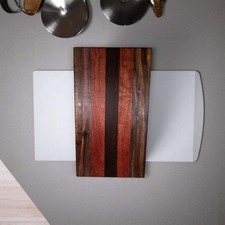 Wenge, Walnut, and Blood Wood Charcuterie Boards/Serving Board/Cutting Board