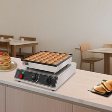 Dutch Pancake Maker Poffertjes Maker Maschine 36 Mulden Holländische Pfannkuchen