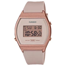 New Casio LW204-4A Women's Digital Rose Gold with Pink Dial Watch LW-204-4ACF