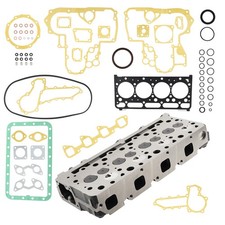 Complete Cylinder Head With Valves Gasket Kit For Kubota V2203 V2203t V2203e