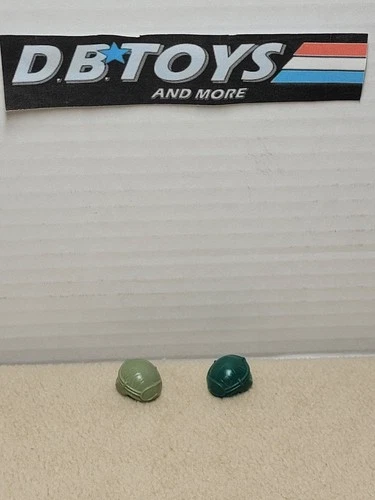 Vintage GI Joe Airborne Helmet Accessory Part LOT ARAH 1983 - MINTY - w/ EXTRA