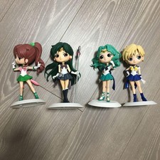 Sailor Moon Figure Qposket Sailor Moon Bandai Banpresto 4 Figure Set Lot
