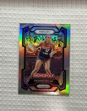 2024 Monopoly PRIZM #66 Celeste Taylor Silver Refractor Phoenix Mercury Card