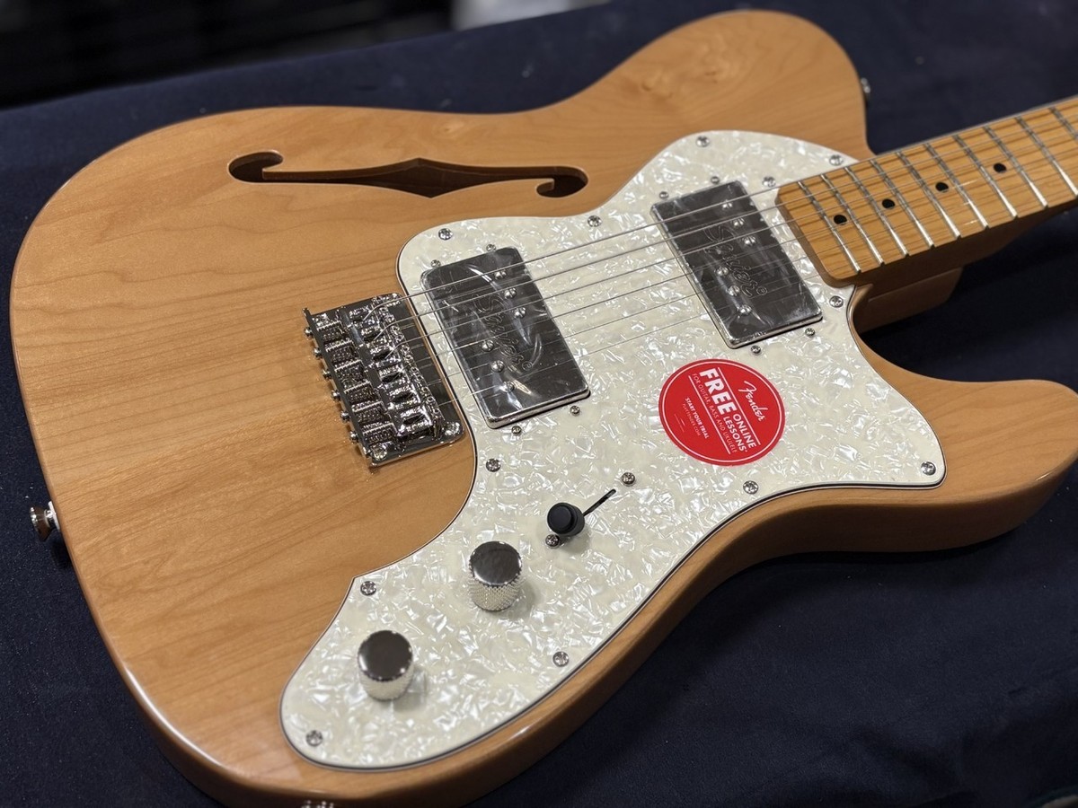 ギター Squier by Fender 70s Telecaster Thinline Squier by Fender Classic Vibe '70s Telecaster Thinline with Maple