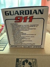 Guardian 911 Motorcycle Security System Model 911-100P