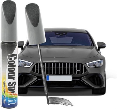 Two-in-One Car Touch Up Paint Pen for Quick and Easy Scratch Repai Color: Gray