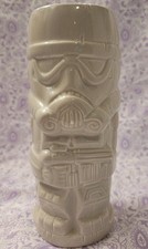 Star Wars Geeki Tikis Stormtrooper  Mug White Ceramic With Black Inside - Used