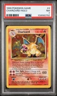1999 POKEMON BASE SET UNLIMITED #4 CHARIZARD-HOLO PSA 7