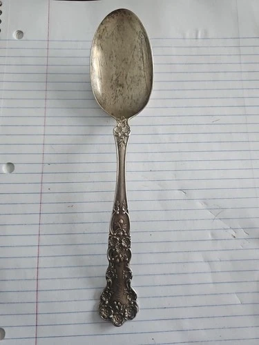 1900 Gorham Buttercup Sterling Silver Large Serving Spoon