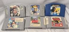 Nintendo 64 N64 - Six (6) Video Games Lot - Diddy Kong, James Bond, Pokemon Snap