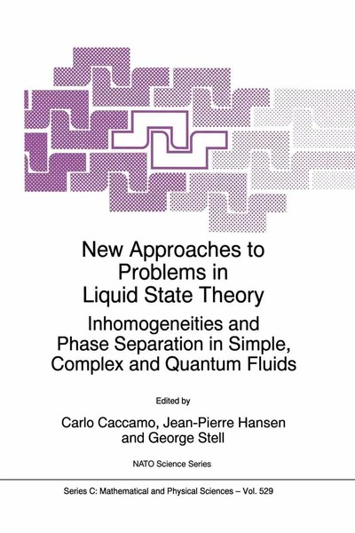 Carlo Caccamo (U. A.) | New Approaches To Problems In Liquid State Theory | Buch-image